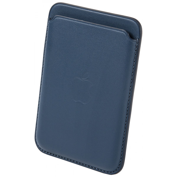 Фото - Чехол для смартфона Apple iPhone Leather Wallet with MagSafe - Baltic Blue (MHLQ3)