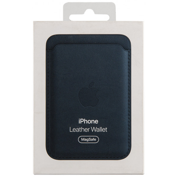 Фото - Чехол для смартфона Apple iPhone Leather Wallet with MagSafe - Baltic Blue (MHLQ3)