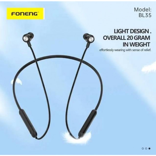 Фото - Наушники вкладыши беспроводные Foneng Neckband Sport (BL35)