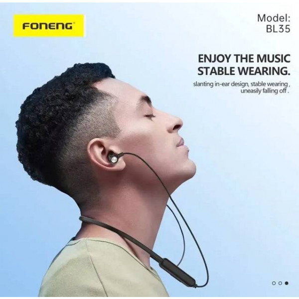 Фото - Наушники вкладыши беспроводные Foneng Neckband Sport (BL35)