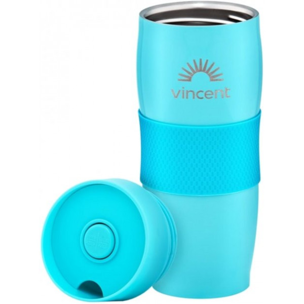 Фото - Термокружка Vincent Electric Blue 0.35 л (VC-1527EB)