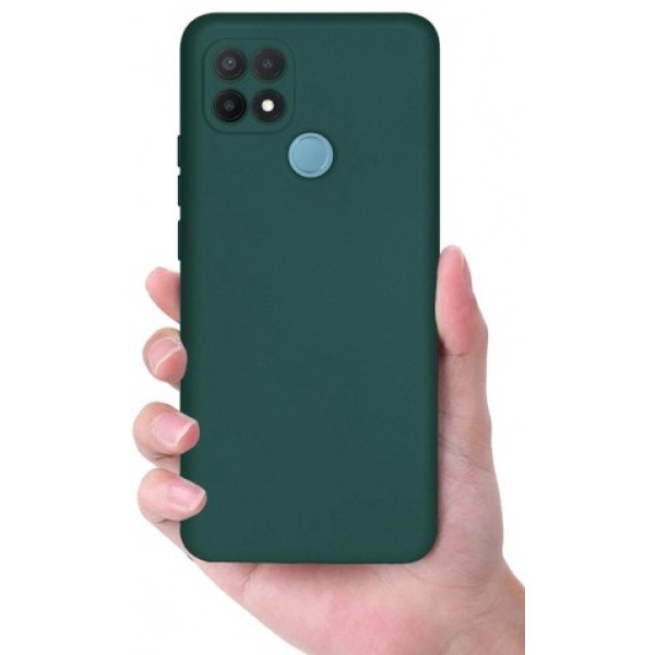 Фото - Чехол для смартфона Armorstandart Icon Case for OPPO A15/15S Camera cover Pine Green (ARM58516)