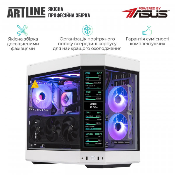 Фото - Системный блок Artline Gaming Y60WHITE Windows 11 Home (Y60WHITEv01)