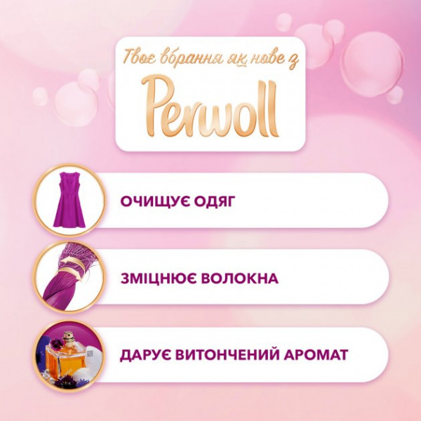 Фото - Гель для стирки Perwoll Восстановление и аромат 3.6 л (9000101381443)