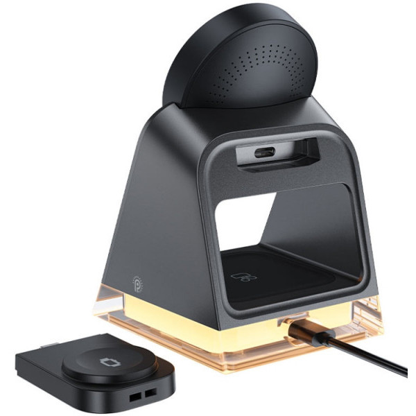 Фото - Беспроводное зарядное устройство AceFast Wireless QI 3in1 15W E17 (6974316282815)