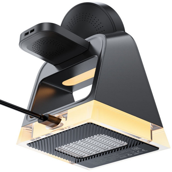 Фото - Беспроводное зарядное устройство AceFast Wireless QI 3in1 15W E17 (6974316282815)