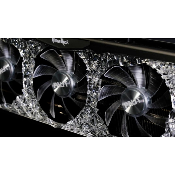 Фото - Видеокарта Palit GeForce RTX 3070 GameRock OC 8GB GDDR6 256bit (NE63070H19P2-1040G)