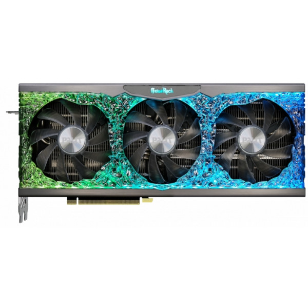Фото - Видеокарта Palit GeForce RTX 3070 GameRock OC 8GB GDDR6 256bit (NE63070H19P2-1040G)
