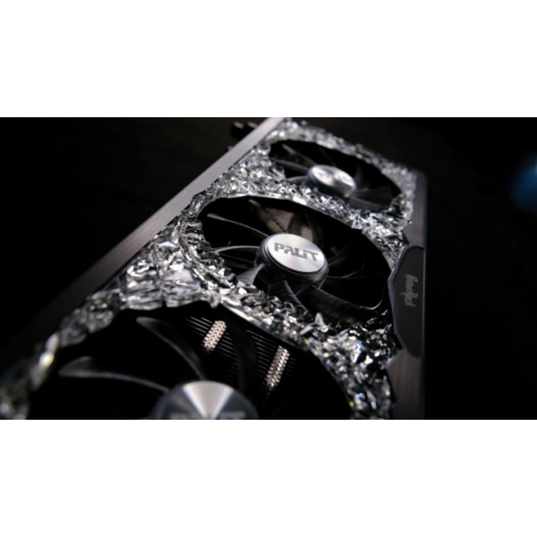 Фото - Видеокарта Palit GeForce RTX 3070 GameRock OC 8GB GDDR6 256bit (NE63070H19P2-1040G)
