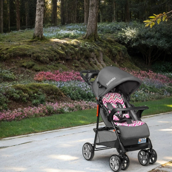Фото - Коляска прогулочная Lionelo Emma Plus Pink Scandi