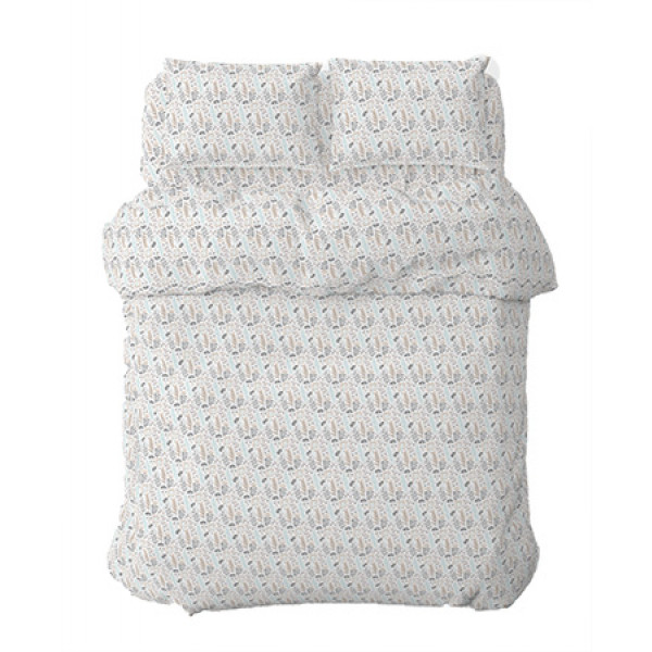 Фото - Комплект постельного белья Home Line Цветения трав голубой (179190) Фото - Комплект постельного белья Home Line Цветения трав голубой (179190)