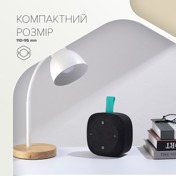 Фото - Уценка - Портативная акустика Canyon HEXAGON 10 TWS 8W IPX5 Grey Orange (CNE-CBTSP10GO)