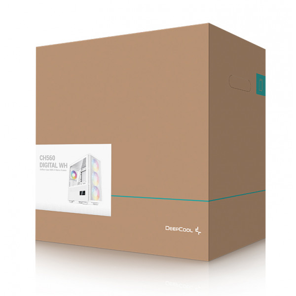 Фото - Корпус Deepcool CH560 Digital White (R-CH560-WHAPE4D-G-1) без БП