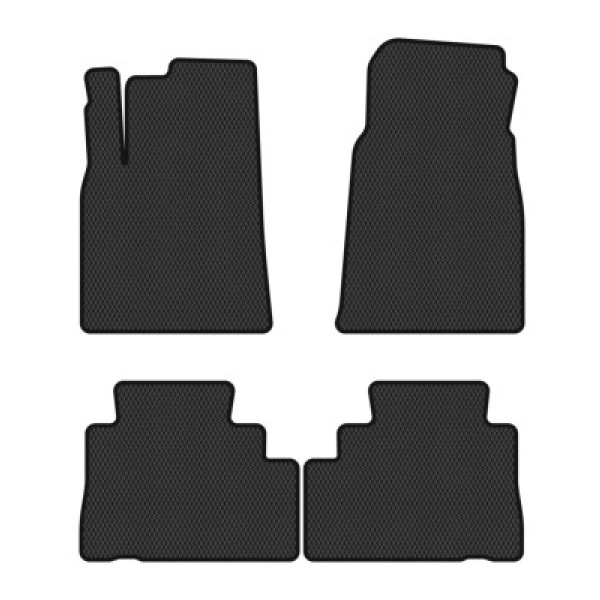 Фото - EVA коврики в салон авто EVAtech для Captiva (C140) 7 seats MT Restyling Chevrolet 2011-2018 1 поколение SUV EU CT1173PC4KBB
