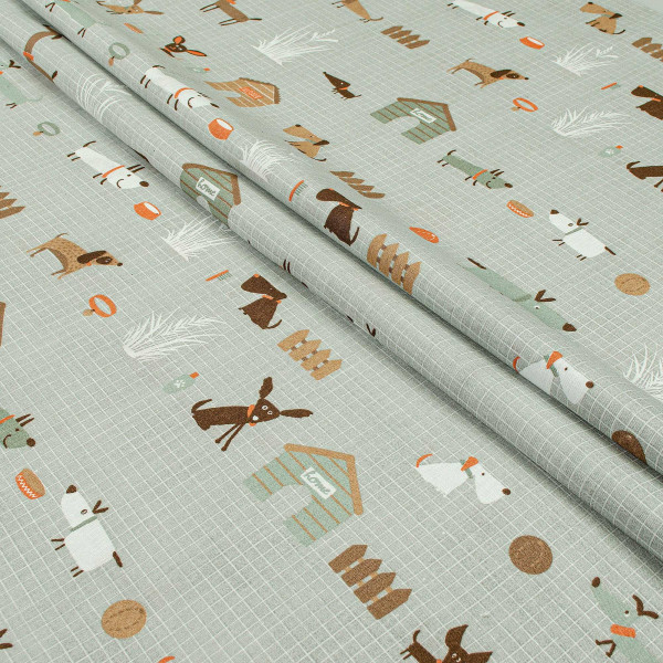 Фото - Комплект постельного белья Home Line Гав-Гав світло- сірий (179195)