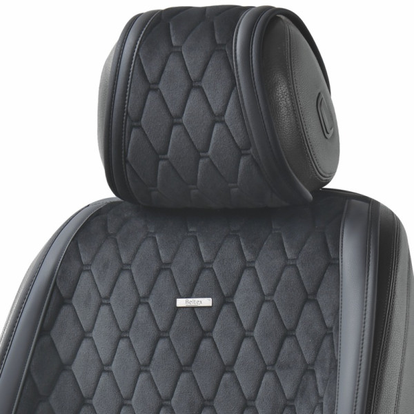 Фото - Комплект накидок на сиденье автомобиля Beltex New York, Black (BX84100)