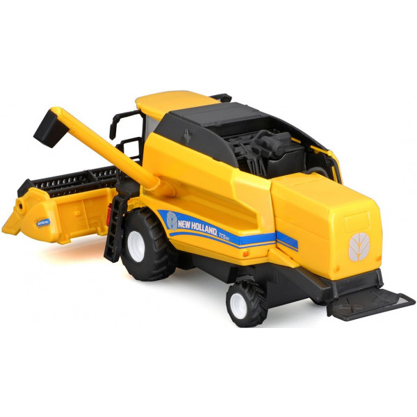 Фото - Наземная спецтехника Bburago Зерноуборочный комбайн New Holland TC5.90 (18-31721)