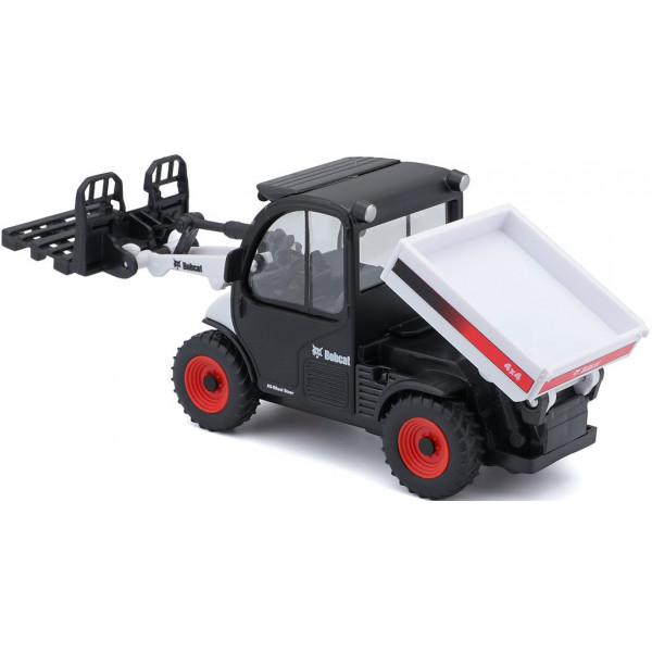 Фото - Наземная строительная техника Bburago ПОГРУЗЧИК BOBCAT TOOLCAT 5600 (10 cm) (18-31806)