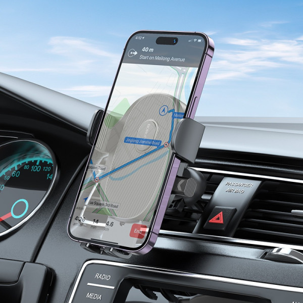 Фото - Автодержатель BOROFONE BH92 Black (6941991103681)