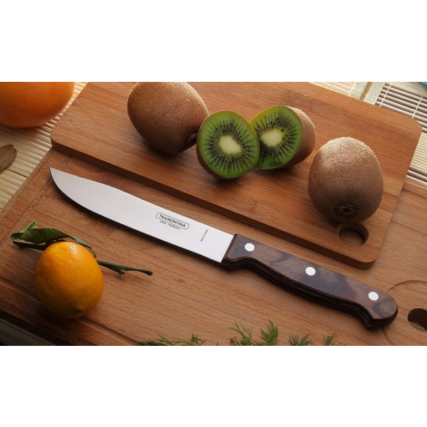 Фото - Нож для мяса Tramontina Polywood 152 мм (21126/196)