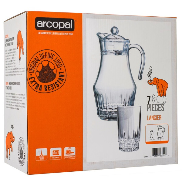 Фото - Набор для напитков Arcopal Lancier 7 пр. (L4985)