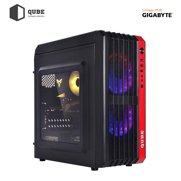 Фото - Системный блок QUBE QB Ryzen 5 3500X RTX 2060 6GB 162 (GBRyzen53500XRTX20606GB162)