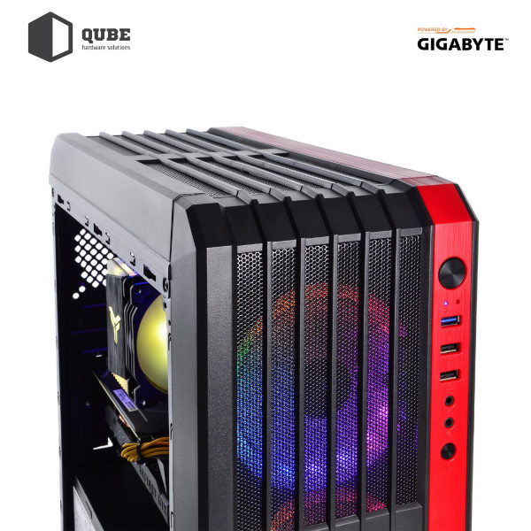 Фото - Системный блок QUBE QB Ryzen 5 3500X RTX 2060 6GB 162 (GBRyzen53500XRTX20606GB162)