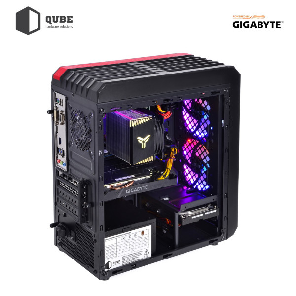 Фото - Системный блок QUBE QB Ryzen 5 3500X RTX 2060 6GB 162 (GBRyzen53500XRTX20606GB162)