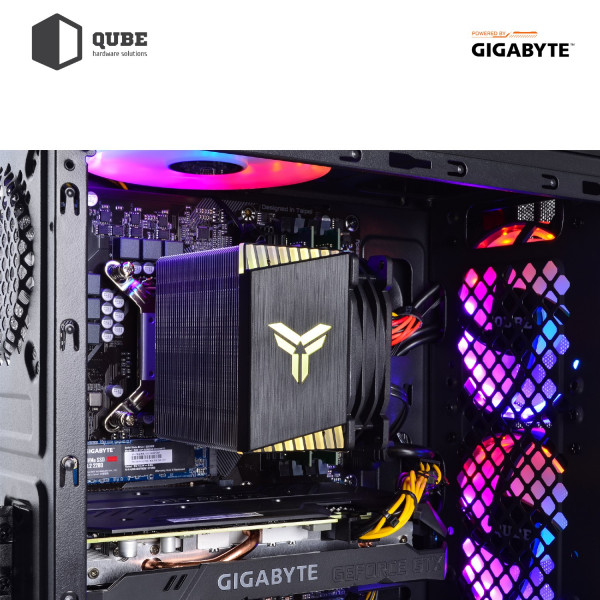 Фото - Системный блок QUBE QB Ryzen 5 3500X RTX 2060 6GB 162 (GBRyzen53500XRTX20606GB162)