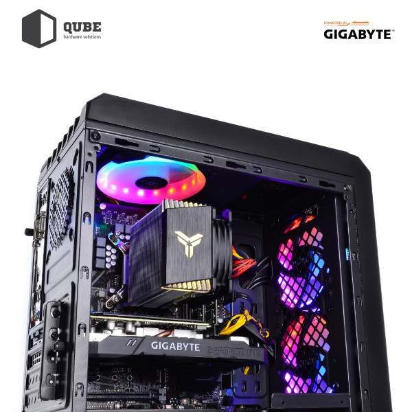 Фото - Системный блок QUBE QB Ryzen 5 3500X RTX 2060 6GB 162 (GBRyzen53500XRTX20606GB162)