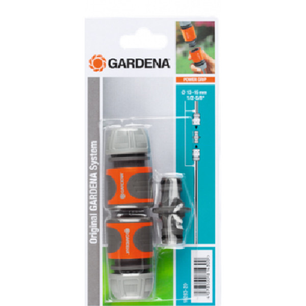 Фото - Соединитель для шланга Gardena 13 мм 1/2"" с переходником (18283-20.000.00)