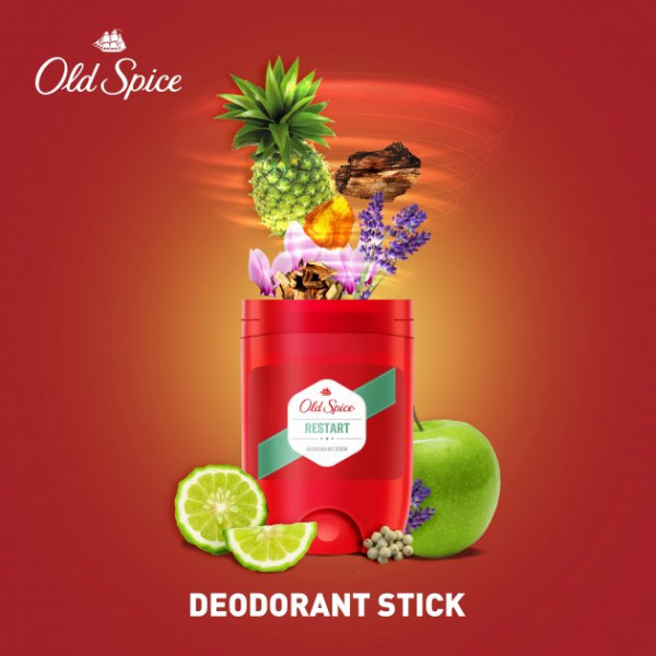 Фото - Дезодорант твердый Old Spice Restart 50 мл (8001841858357)