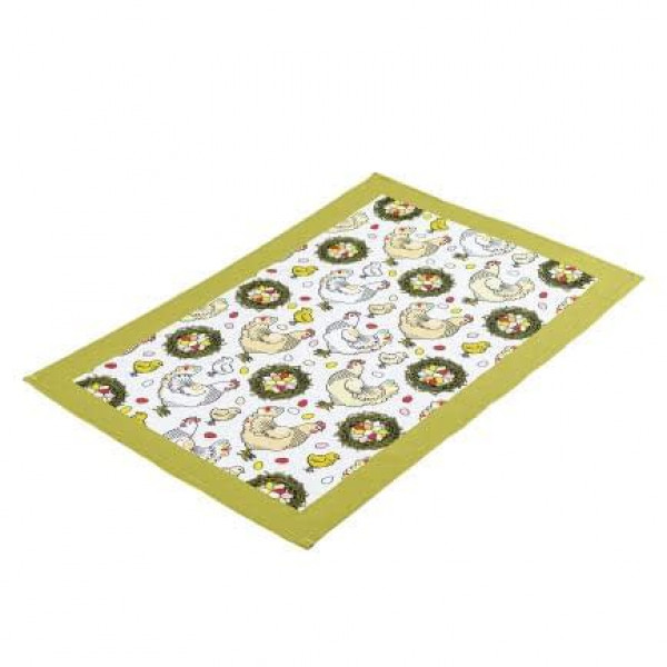 Фото - Полотенце кухонное Home Line 40Х60 КУРОЧКИ (182820)