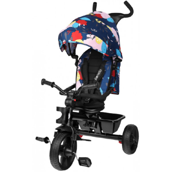 Фото - Трёхколёсный велосипед Lionelo Haari Blue Navy Фото - Трёхколёсный велосипед Lionelo Haari Blue Navy