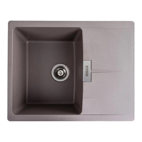 Фото - Мойка кухонная Platinum 6250 ZIRKONE матовая Дюна
