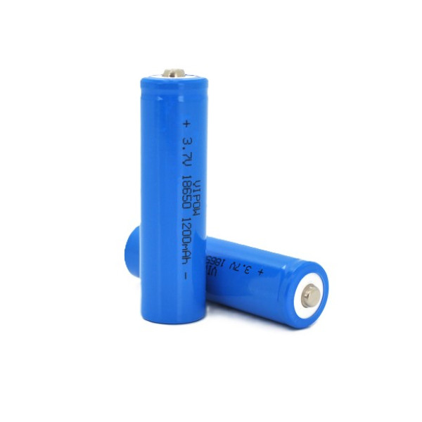 Фото - Аккумулятор тип 18650 Vipow 18650 Li-Ion ICR18650 TipTop, 1200mAh, 3.7V, Blue (ICR18650-1200mAhTT)