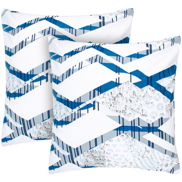 Фото - Наволочка Home Line Ранфорс Щ116 ГЕОМЕТРИЯ 70х70 2 шт. (188312)