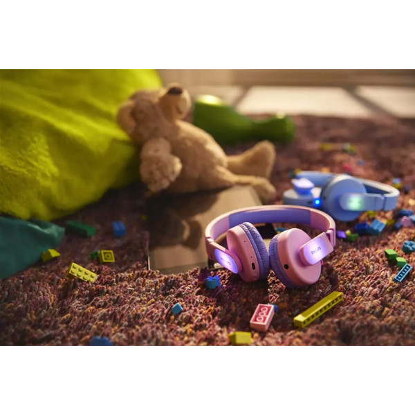 Фото - Наушники накладные беспроводные Philips Kids TAK4206 On-ear Wireless Mic Pink