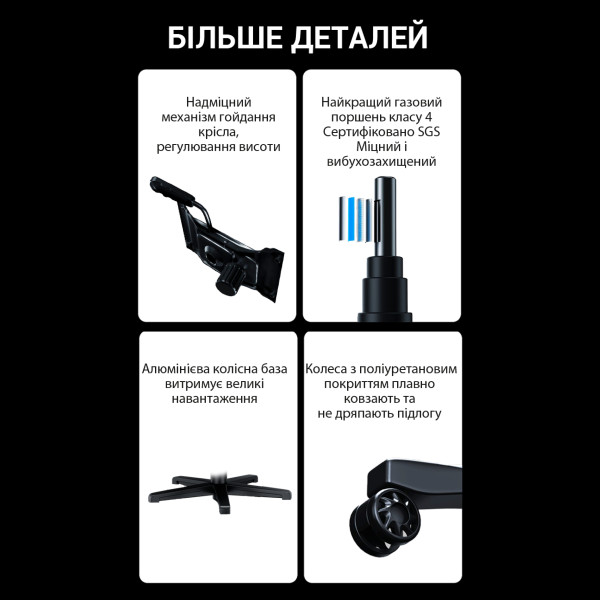 Фото - Кресло для геймеров Anda Seat Phantom 3 Pro Size L Dark Grey Linen Fabric (AD18YC-06-GB-F)