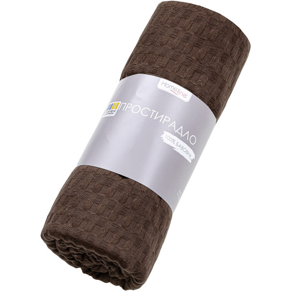Фото - Простынь полуторная Home Line 160х200 Коричневый (190674) Фото - Простынь полуторная Home Line 160х200 Коричневый (190674)