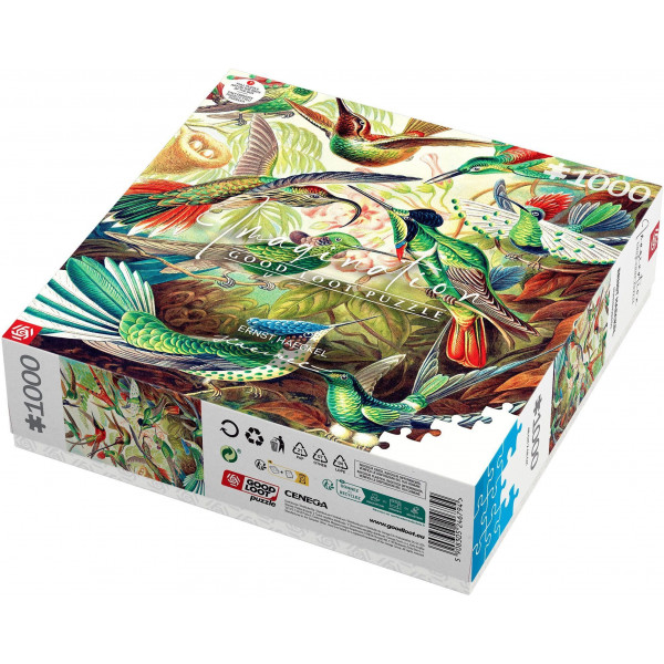 Фото - Пазлы (8+) Good Loot Imagination: Ernst Haeckel Hummingbirds/Kolibry 1000 шт. (5908305246794)