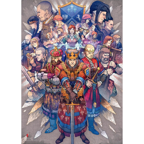 Фото - Пазлы картонные (8+) Good Loot The Witcher Northern Realms 500 шт. (5908305246756)