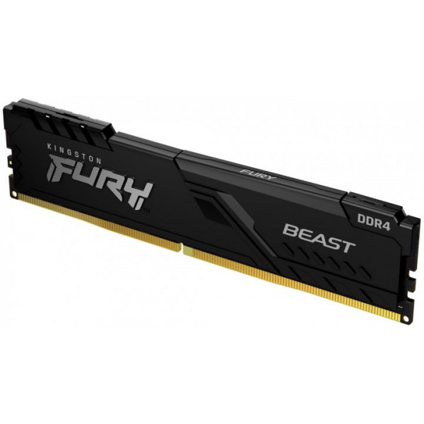 Фото - Память DDR Kingston 16GB/2666 Fury Beast Black (KF426C16BB1/16)