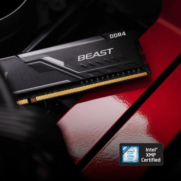 Фото - Память DDR Kingston 16GB/2666 Fury Beast Black (KF426C16BB1/16)