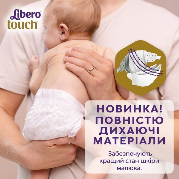 Фото - Одноразовые подгузники Libero Touch 4 7-11 кг 44 шт. (7322541750217)