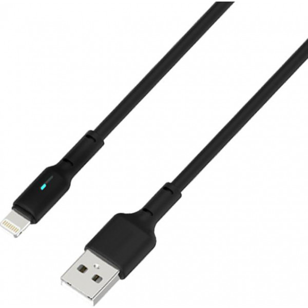 Фото - Кабель синхронизации данных Gelius Pro Lumin Lamp GP-UC100 Lightning Black