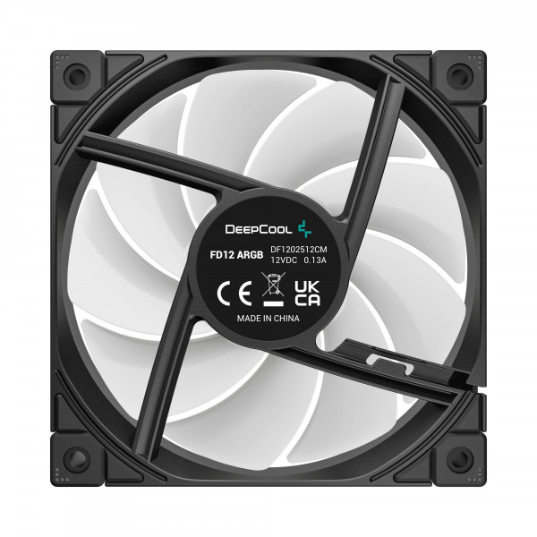 Фото - Корпусный вентилятор Deepcool FD12 ARGB-3 IN 1 (R-FD12-BKAPN3-G)