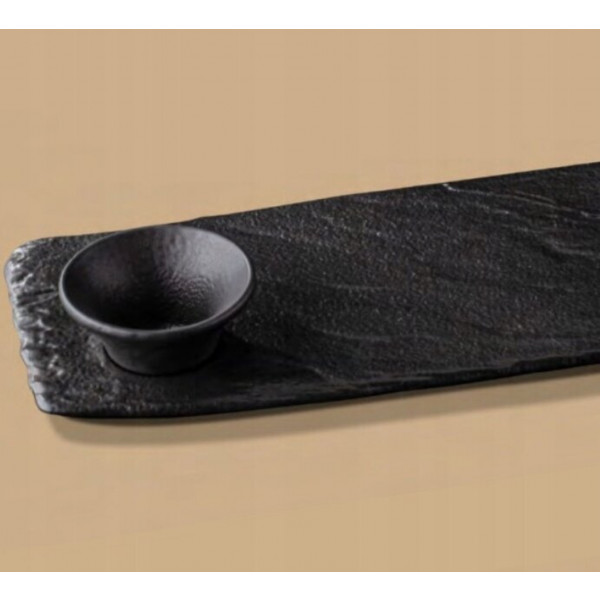 Фото - Блюдо Wilmax Slatestone Black 32.5х10 см (WL-661132 / A)