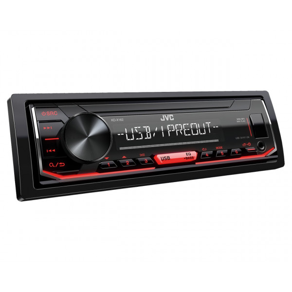 Фото - Авторесивер 1DIN JVC KD-X162