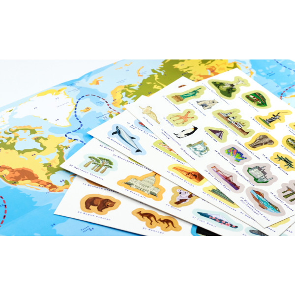 Фото - Настольная игра (5-7 лет) Умняшка Интересный мир (КП-006)